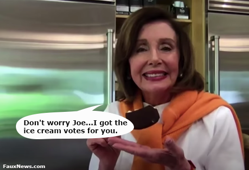 Pelosi Ice Cream $25,000 Freezer