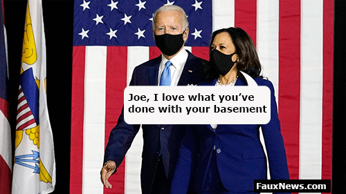 Hiden Biden in Basement